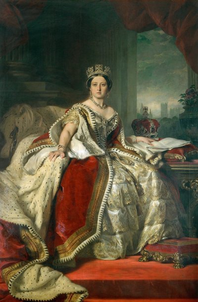 Portrait of Queen Victoria by Franz Xaver Winterhalter